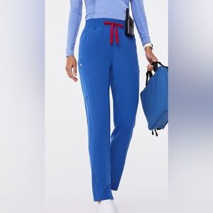 Figs Winning Blue scrub pants